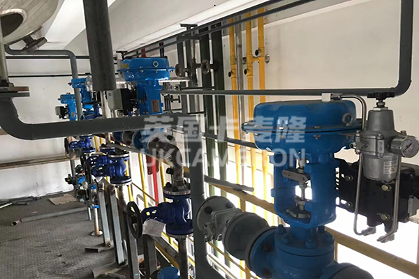 进口防爆气动调节阀案列