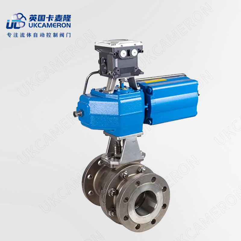 进口气动法兰球阀