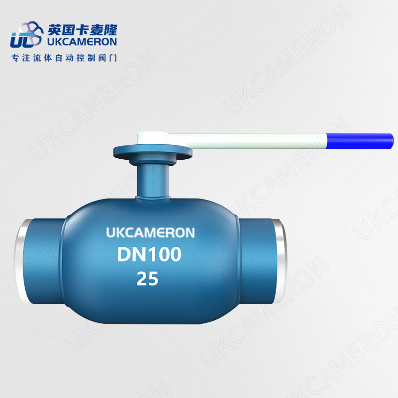 进口手柄焊接球阀