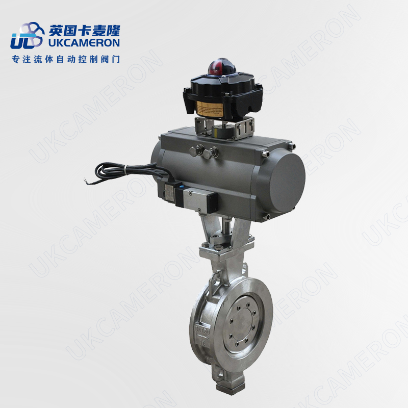 进口气动切断蝶阀