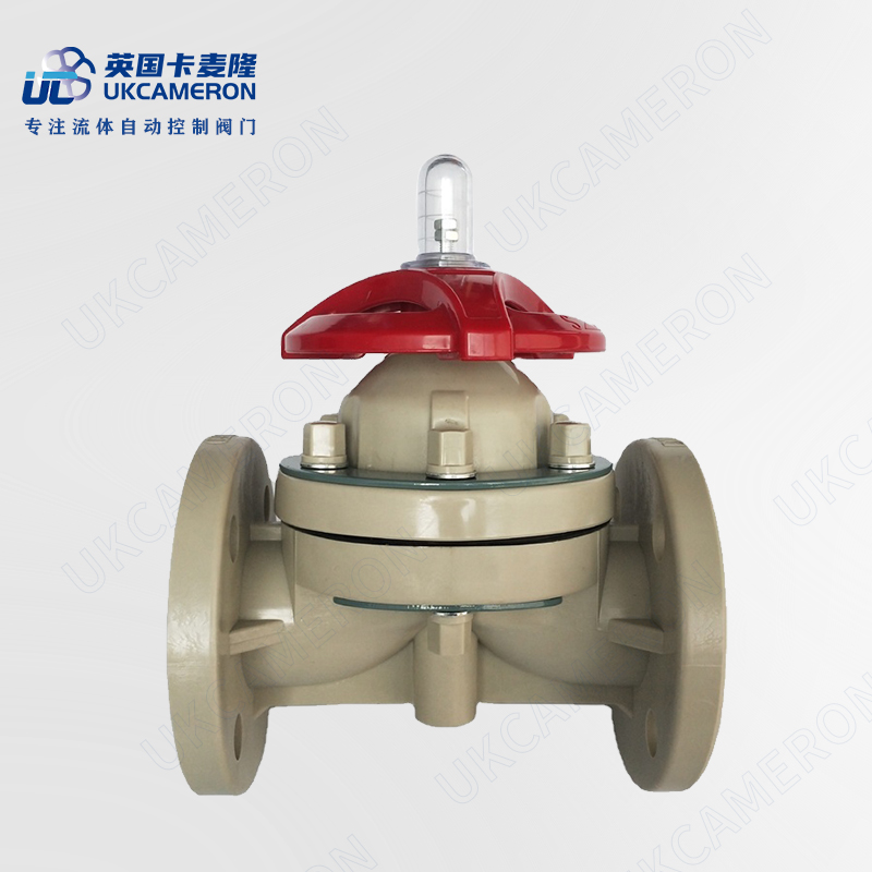 进口PVDF塑料隔膜阀