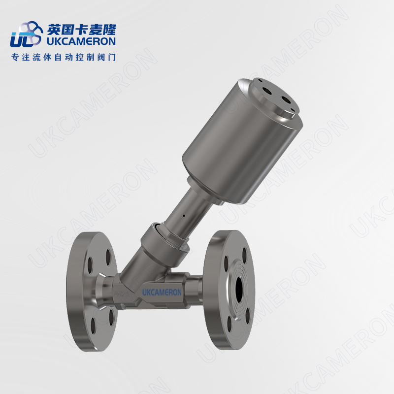 进口气动角座阀